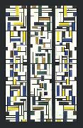 Stained-Glass Composition IV., Theo van Doesburg